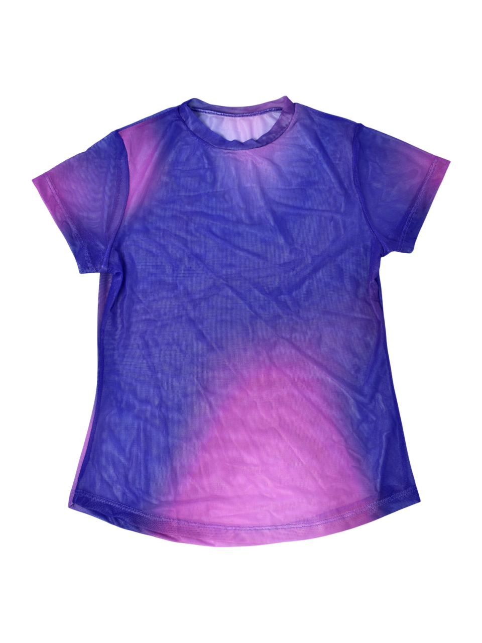 TOP MESH COLOR MORADO DEGRADADO
