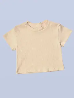 TOP BASICO BEIGE