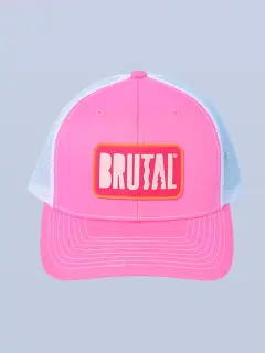 GORRA ROSADA LOGOROSA Y BEIGE