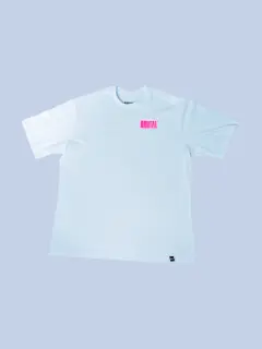 FRANELA OVERSIZE BLANCA BRUTAL ROSADO