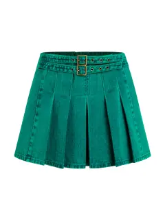 FALDA DE JEAN VERDE