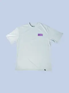 FRANELA OVERSIZE GRIS BRUTAL MORADO