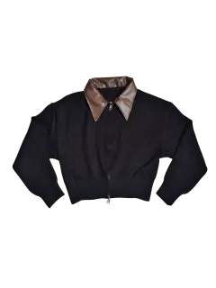 SUETER NEGRO CON CUELLO