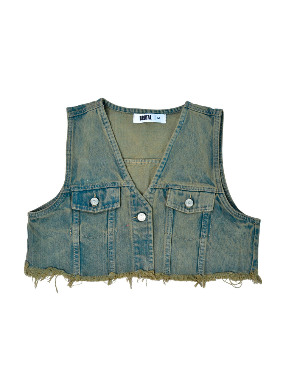 CHALECO DE JEAN DIRTY
