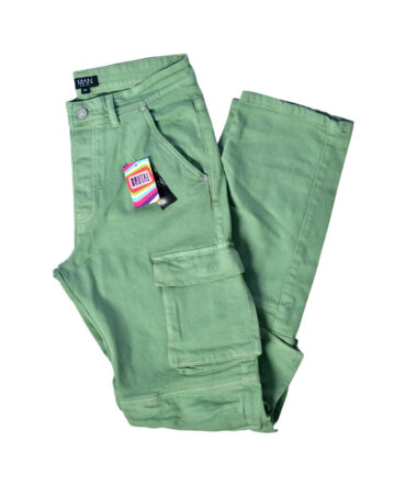 JEAN CARGO VERDE