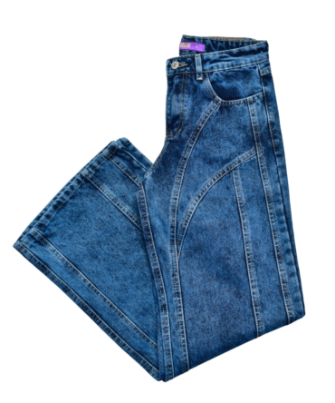 JEAN DE COSTURAS CLARO