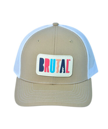 GORRA BEIGE LOGO MULTICOLOR
