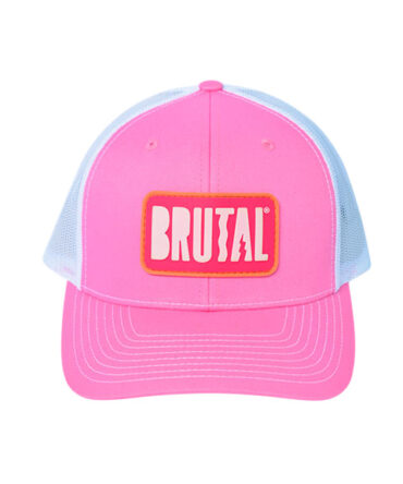 GORRA ROSADA LOGOROSA Y BEIGE